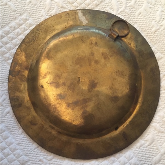 Mother of pearl plate/ hanging decoration - Picture 2 of 2